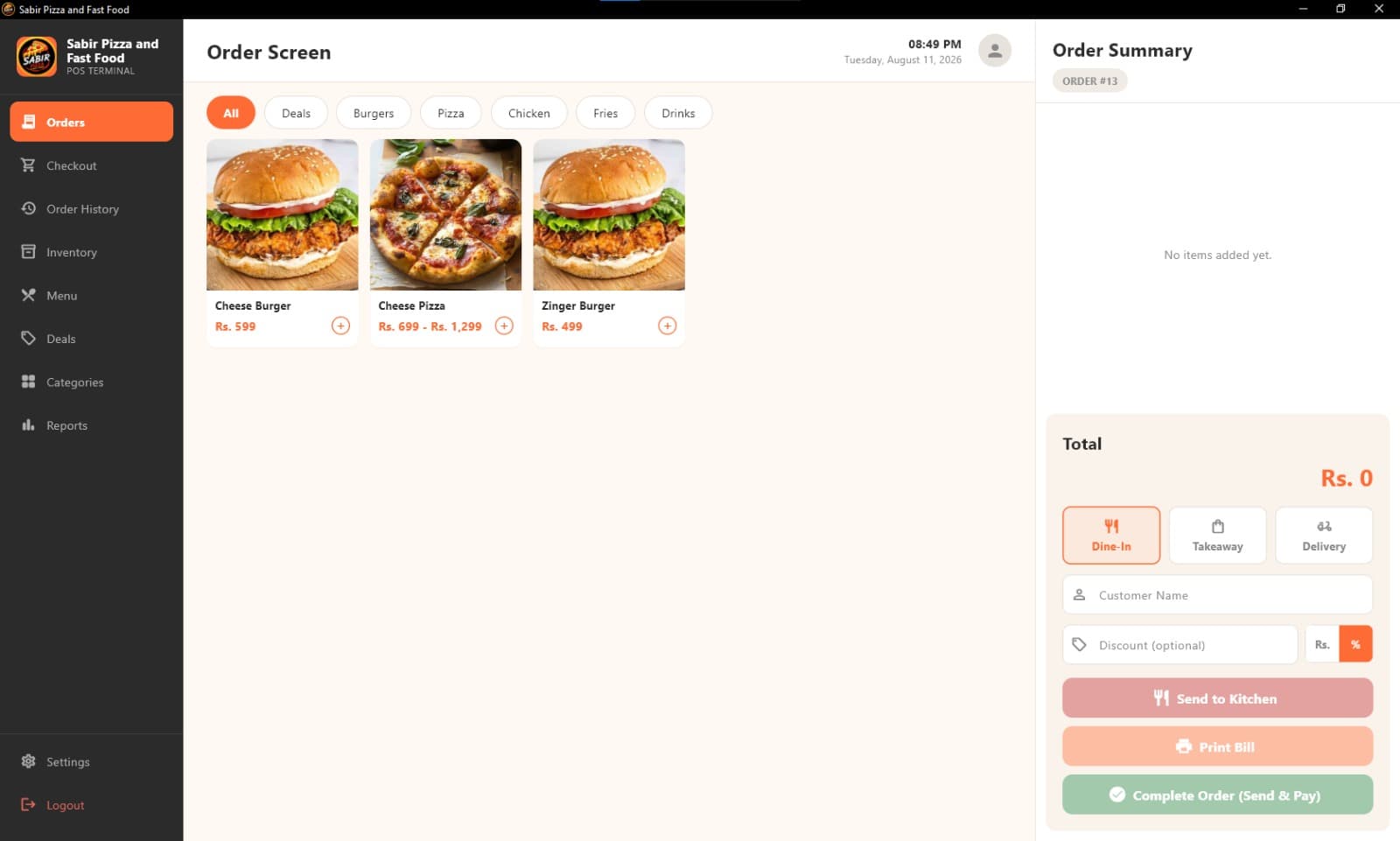 Custome POS and Inventory Software 